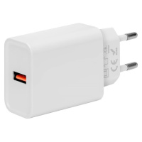 Obal:Me Cestovná Nabíjačka USB-A 18W White