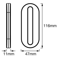 LEDVANCE Linear Mobile podhľadové, USB, senzor