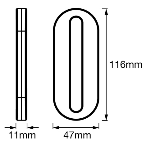 LEDVANCE Linear Mobile podhľadové, USB, senzor