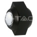 2W LED COB Downlight 3000K Black VT-2503 (V-TAC)