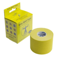 KINE-MAX Super-pro cotton kinesiology tape žltá tejpovacia páska 5 cm x 5 m 1 ks
