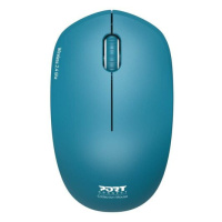 PORT CONNECT bezdrôtová myš Wireless COLLECTION 1600DPI, modrá