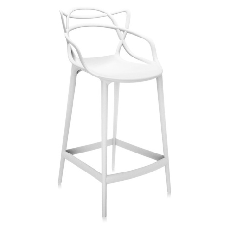 Biele barové stoličky