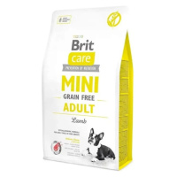 BRIT Care Mini Grain Free Adult Lamb granuly pre mini psov 1 ks, Hmotnosť balenia (g): 7 kg