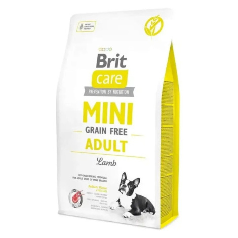 BRIT Care Mini Grain Free Adult Lamb granuly pre mini psov 1 ks, Hmotnosť balenia (g): 7 kg