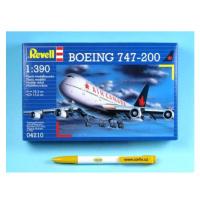 Plastic ModelKit letadlo 04210 - Boeing 747-200 Air Canada (1:390)