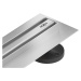 MEXEN - Flat 360° Slim podlahový žľab 180, chróm 1041180