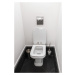 KERASAN - WALDORF WC sedátko, Soft Close, biela/chróm 418801