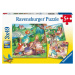 Ravensburger Puzzle Hrajúce sa princenzny 3 x 49 dielikov