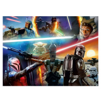 Ravensburger Puzzle Star Wars Mandalorian Krížová paľba 300 XXL dielikov