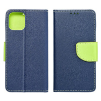 Samsung Galaxy M51 SM-M515F, Fancy Book Side Case, stojan, tmavomodrá