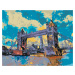 Maľovanie podľa čísel - TOWER BRIDGE V LONDÝNE Rámovanie: bez rámu a bez vypnutia plátna, Rozmer