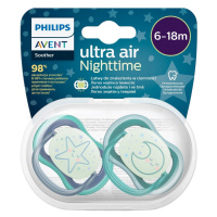 PHILIPS AVENT Cumlík Ultra air nočný 6-18m chlapec 2 ks