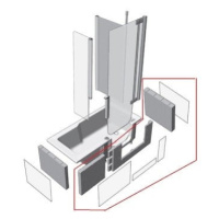 Panel k vani Juwel Duett 160 cm akrylát DUP001WS