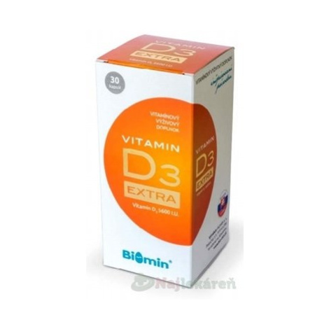 BIOMIN VITAMIN D3 EXTRA, 30 ks