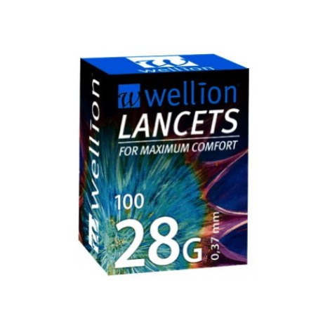 Wellion LANCETS 28G - Lanceta sterilná 100ks