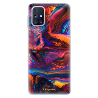 Odolné silikónové puzdro iSaprio - Abstract Paint 02 - Samsung Galaxy M31s