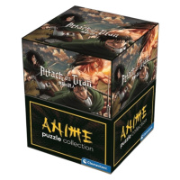 Clementoni - Puzzle Anime Collection: Útok titánov (Attack on Titans) 500 dielikov