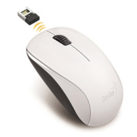Genius Myš NX-7000, 1200DPI, 2.4 [GHz], optická, 3tl., bezdrátová USB, bílá, AA