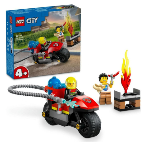 LEGO® City 60410 Hasičská záchranárska motorka