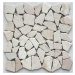 Kamenná mozaika Mosavit Piedra noa blanca 30x30 cm mat PIEDRANOABL