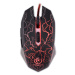 PC herná myš Rebeltec Diablo čierno červená