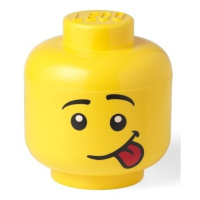 LEGO® úložný box hlava veľkosť S - silly