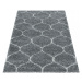 Kusový koberec Salsa Shaggy 3201 grey - 140x200 cm Ayyildiz koberce
