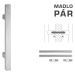 FT - MADLO kód K31 25x25 mm UN pár 25x25 mm, 1000 mm, 1200 mm