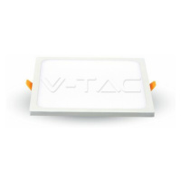 Mini LED panel štvorcový Frameless zapustený 8W, 6000K, 800lm, VT-888 (V-TAC)