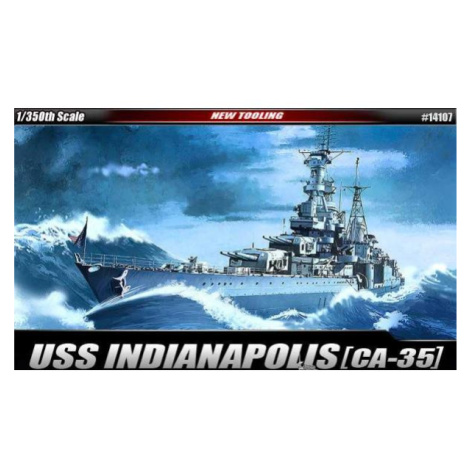 Model Kit loď 14107 - USS CA-35 INDIANAPOLIS (1:350)