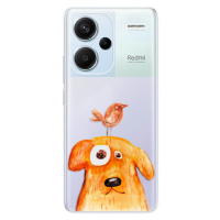 Odolné silikónové puzdro iSaprio - Dog And Bird - Xiaomi Redmi Note 13 Pro+ 5G