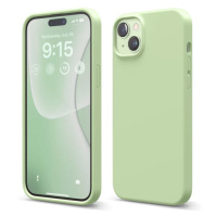 Elago kryt Silicone Case pre iPhone 15 Plus - Pastel Green