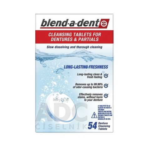 blend-a-dent ČISTIACE TABLETY