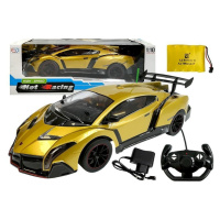 mamido Auto na diaľkové ovládanie R / C Sport 1:10 žlté