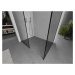 MEXEN/S - Kioto Sprchová zástena Walk-in 120 x 70 cm, čierny vzor, chróm 800-120-202-01-70-070