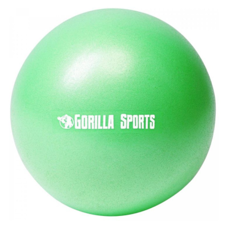 Gorilla Sports Mini lopta na pilates, 28 cm, zelená