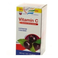 Dobré zo Slovenska Vitamín C 200 mg príchuť ACAI tbl 60+10 zadarmo