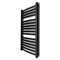 Regnis LE-Z, vykurovacie teleso 540x1435mm, 702W, čierna, LE-Z/140/50/BLACK