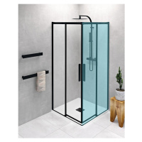 POLYSAN - ALTIS BLACK sprchové dvere 880-900, výška 2000, číre sklo AL1592B