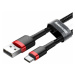 Nabíjací a dátový kábel USB, USB Type-C, 200 cm, 2000 mA, s ochranou proti otrasom, rýchle nabíj