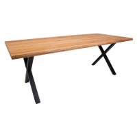 Jedálenský stôl z dubového dreva House Nordic Montpellier Oiled Oak, 200 × 95 cm