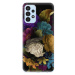 Odolné silikónové puzdro iSaprio - Dark Flowers - Samsung Galaxy A13