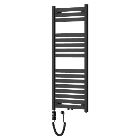 Mexen Uran, elektrické vykurovacie teleso 1200 x 500 mm, 600 W, čierna, W105-1200-500-2600-70