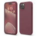 Elago kryt Silicone Case pre iPhone 15 Plus - Burgundy