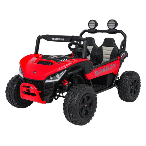 mamido Detské elektrické autíčko Buggy SPEEDY 4x200W 24V červené