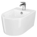 Cersanit Inverto závesný bidet 52 x 35,5 cm, Biela, K671-002