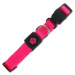 Obojok Active Dog Premium S ružový 1,5x27-37cm