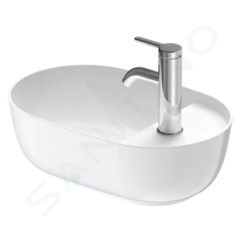 DURAVIT - Luv Umývadielko na dosku, 420x270 mm, bez prepadu, s otvorom na batériu, biela 0381420