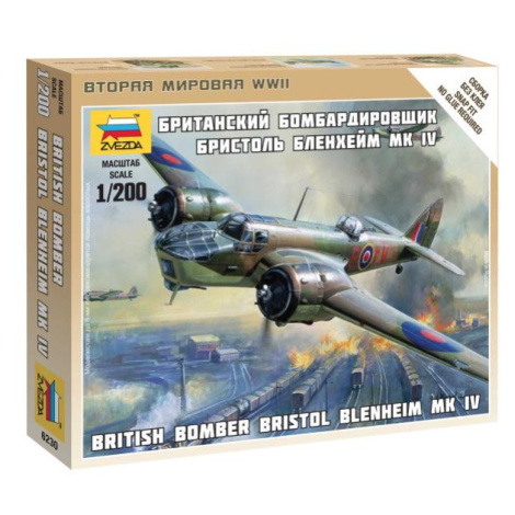 Wargames (WWII) letadlo 6230 - British Bomber Bristol Blenheim IV (1:200)